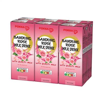 Bandung Rose Milk Drink 250ml x 6s